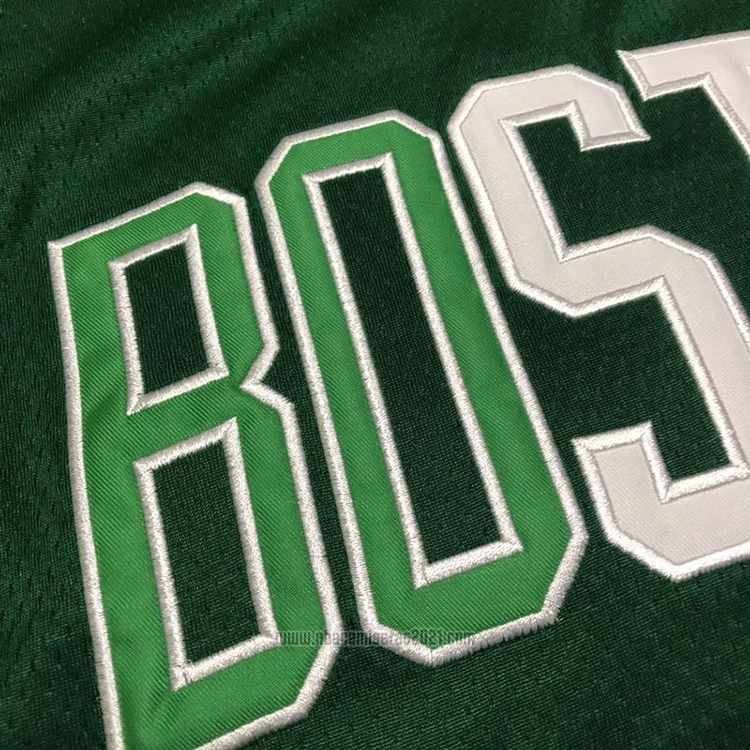 Camiseta Boston Celtics Ray Allen #20 Hardwood Classics Throwback 2007-08 Verde